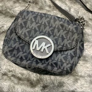Michael Kors Small Grey Crossbody Purse